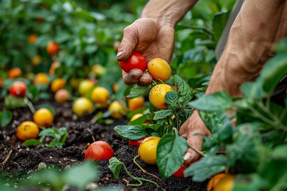 Comment éviter la propagation de maladies en ramassant les fruits tombés