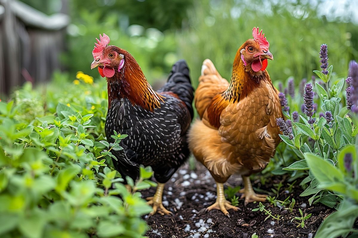 Les enjeux de laisser errer vos poules dans le jardin : guide pratique